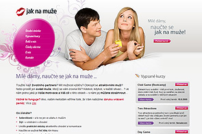 Screenshot of presentation Jak na muže