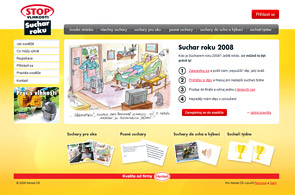 Screenshot of presentation Suchar Roku 2008